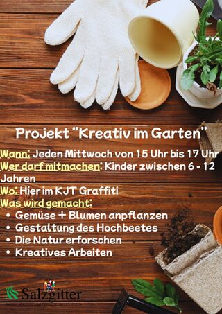 Aktiv und kreativ im Garten: Kinder zwischen 6 und 12 Jahren sind eingeladen!