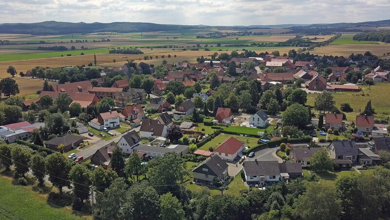 Ohlendorf von oben.