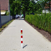 Durch die Umgestaltung ist ein neuer Verbindungsweg zum Hagenholz entstanden.