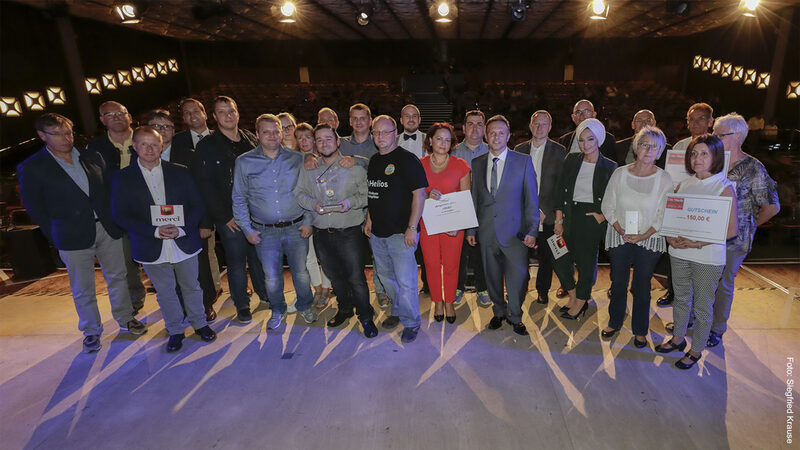 Die Bunte Sole (früherer Integrationspreis) erhielt in diesem Jahr das Projekt „Kicken für KidSZ“ aus Lebenstedt, das sich seit 2013 für Kinder verschiedener Kulturen einsetzt.