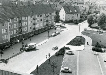 Eichendorffplatz in Salzgitter-Bad, 1960