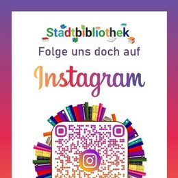QR-Code zur Instagramseite der Stadtbibliothek