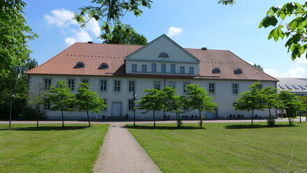 Rund um das Kniestedter Herrenhaus in Salzgitter-Bad finden die Kunst-Tage statt.