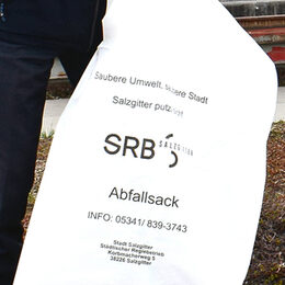 Abfallsack des SRB