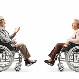 Im Seniorentreff Lebenstedt findet jeden ersten Mittwoch im Monat ein Rollstuhl-Treff am Nachmittag statt.