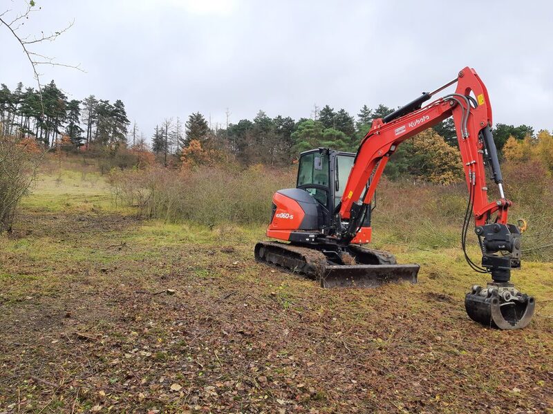 Die Pflegearbeiten fanden auch im vergangenen Jahr statt.