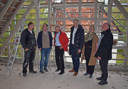 Gruppenbild beim Termin