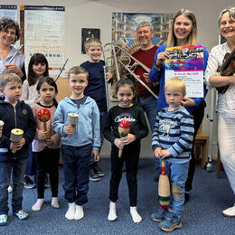 Herzlich Willkommen: Das Team der Musikschule lädt alle kleinen und großen Musikinteressierten ein.