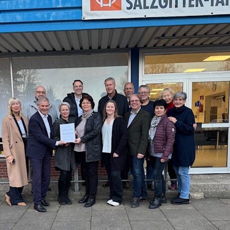 Bild Übergabe Zuwendungsvereinbarung