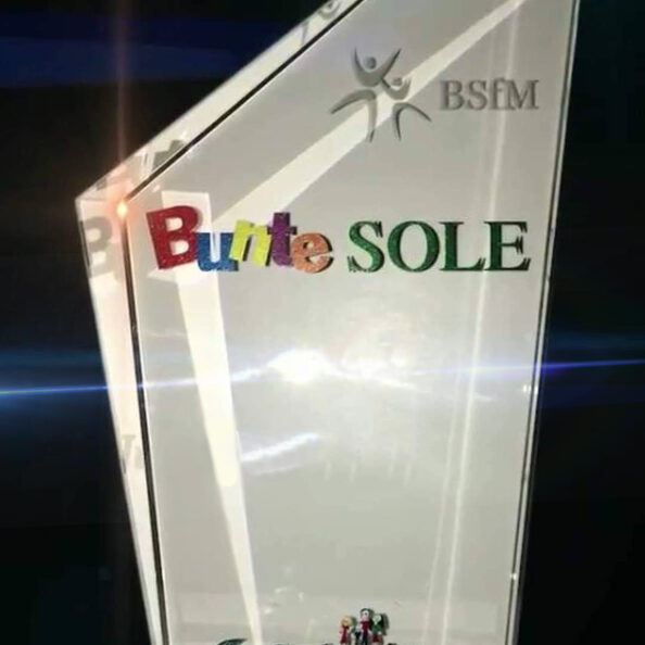 Pokal des Preises Bunte Sole