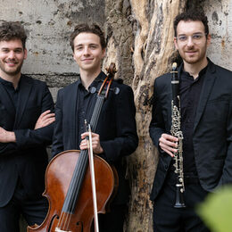 Das Trio Risonante stellt sein Programm "Gassenhauer" vor.