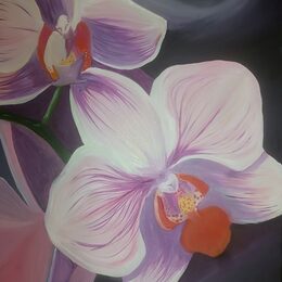 Eines der ausgestellten Werke von Nimet Sandafi