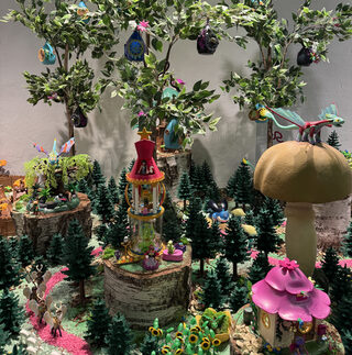 Ein Playmobil-Feendorf