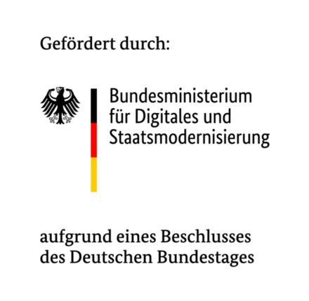Logo des Bundesministerium für Digitales und Staatsmodernisierung